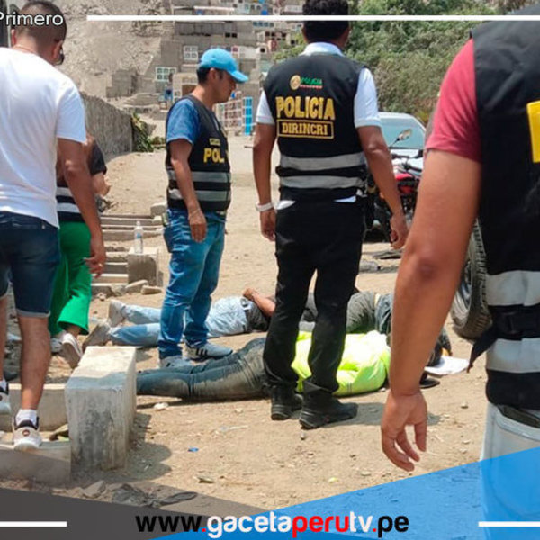 Desmantelan Red de Extorsión a Floreristas en Cementerio de Comas