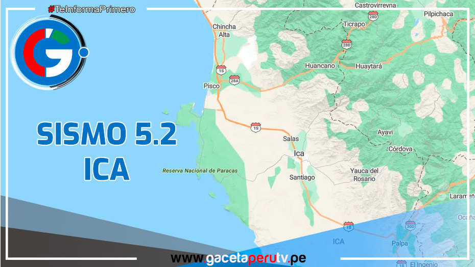 Sismo de 5.2 en Ica: Alerta Temprana y Preparativos en Acción