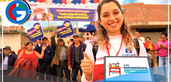 Cofopri visitará más de 9,800 lotes en marzo para empadronamiento gratuito 