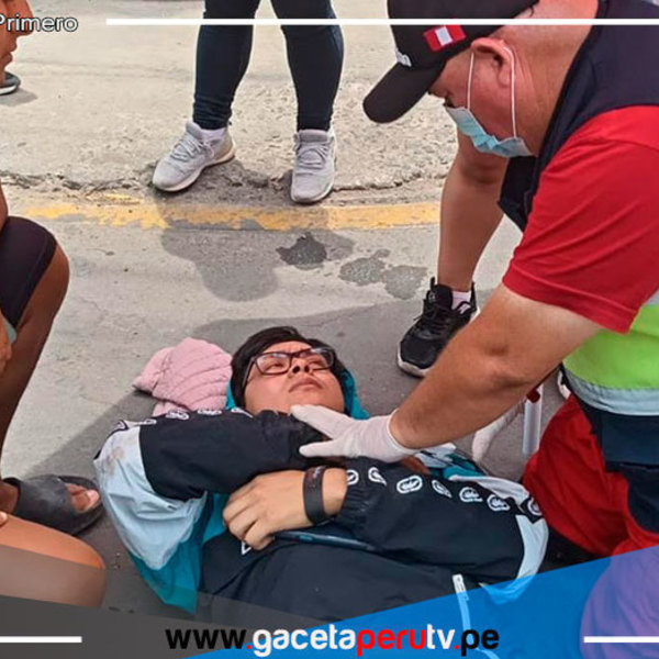 Joven Repartidor de Delivery Herido en Accidente de Tráfico