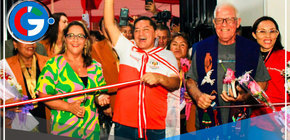Alcalde Ulises Villegas Rojas Inaugura Casa de la Mujer y Familia en Comas