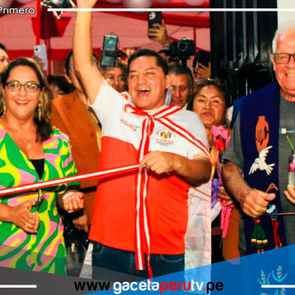 Alcalde Ulises Villegas Rojas Inaugura Casa de la Mujer y Familia en Comas