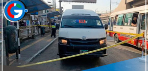 SJM: Conductor de Combi 'Pirata' es atacado a balazos 