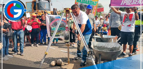 Alcalde de Comas inicia obra de pavimentación en beneficio de más de 2500 vecinos