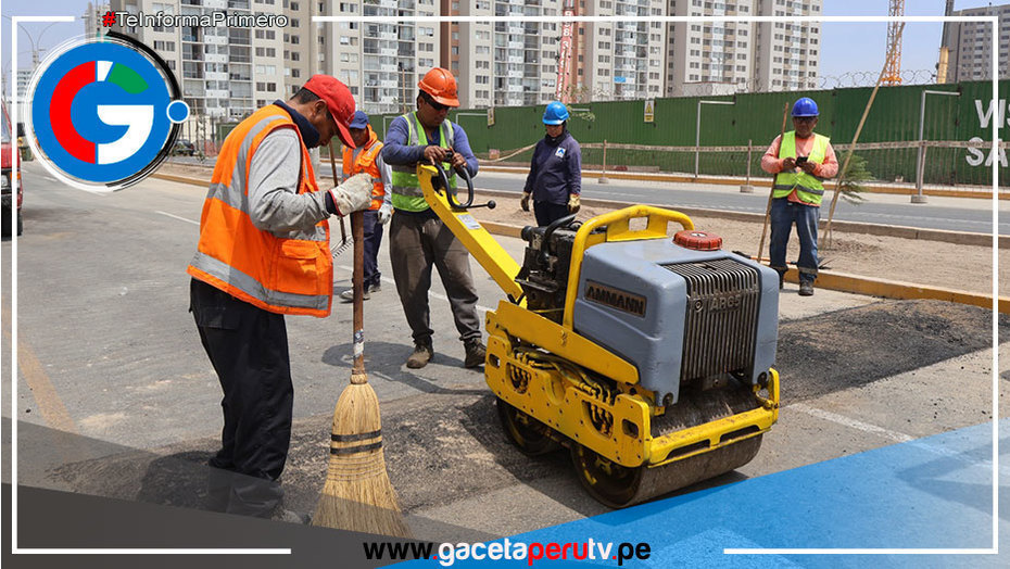 Municipalidad de Comas instala gibas para evitar piques ilegales