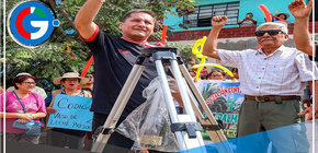 Alcalde de Comas convoca al jefe de la DEPINCRI Comas para inicio de obras por ejecutarse