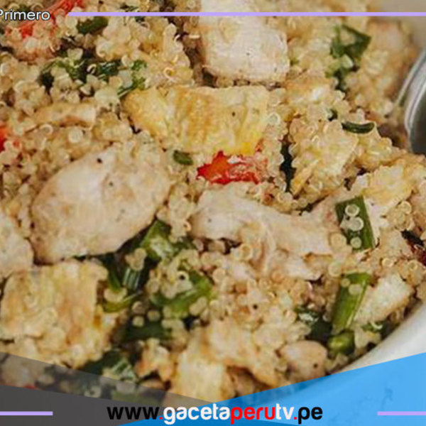 Prepara este novedoso Chaufa de Quinua