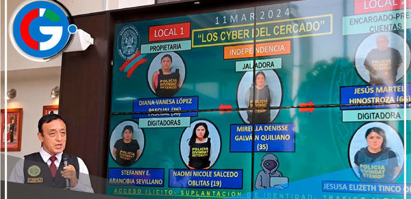 Independencia: Desarticulan banda que vendía datos personales de peruanos