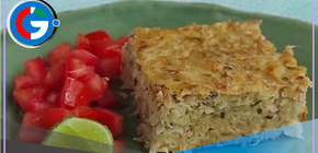 Aprende hacer este rico pastel de atún con papa rallada