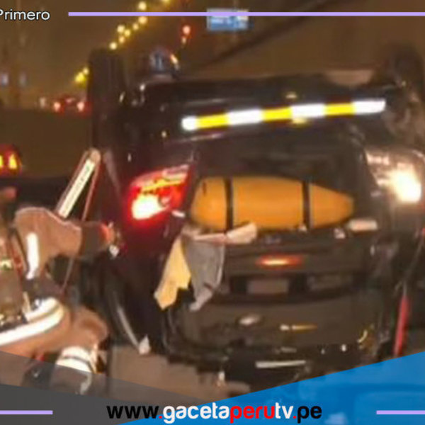 3 personas heridas en accidente en la Vía Expresa