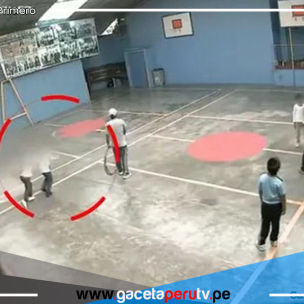 Escolar sufre caída en colegio y queda en UCI