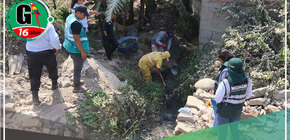 Operativo Municipal Clausura Puntos de Vertimiento Contaminante en Río Chillón en Comas