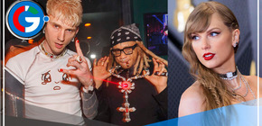Machine Gun Kelly evita críticas a Taylor Swift en desafío de Hot Ones Versus junto con Trippie Redd