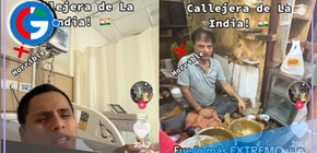 Tik Toker se intoxica tras comer comida callejera en India