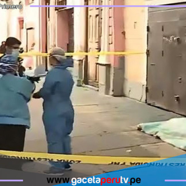 Cercado de Lima: Muere mujer tras haber sido apuñalada
