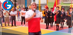 Alcalde Ulises Villegas Rojas entrega espacio deportivo inclusivo a más de mil vecinos de Comas
