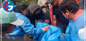 Finaliza con éxito operativo de rescate en La Libertad: Seis mineros son rescatados tras deslizamiento de tierra en Quiruvicalca