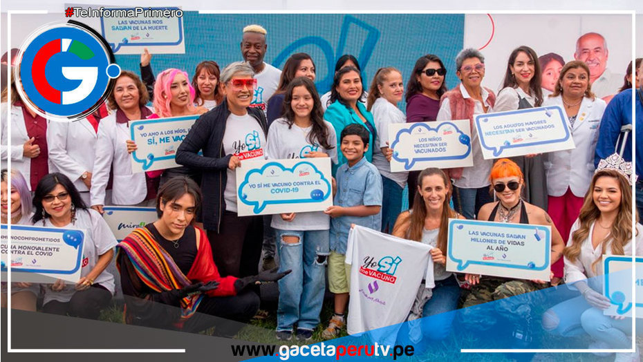 Lanzan campaña para incrementar los índices de vacunación en Perú