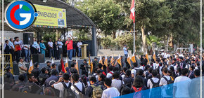 Alcalde de Comas y comunidad educativa lanzan campaña contra el Bullying en el distrito