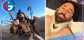 Youtuber sufre accidente tras caer de 25 metros de altura