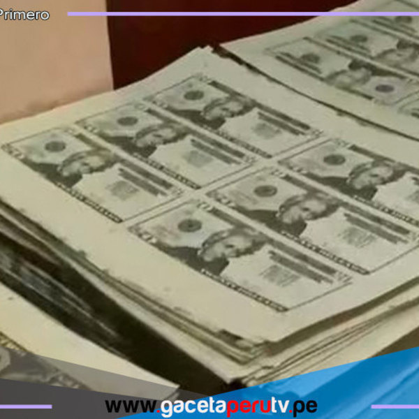 Detienen a banda que producía billetes falsos