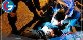 Unidades de paramédicos de Serenazgo de Comas brindan asistencia a jóvenes heridos en choque vehicular