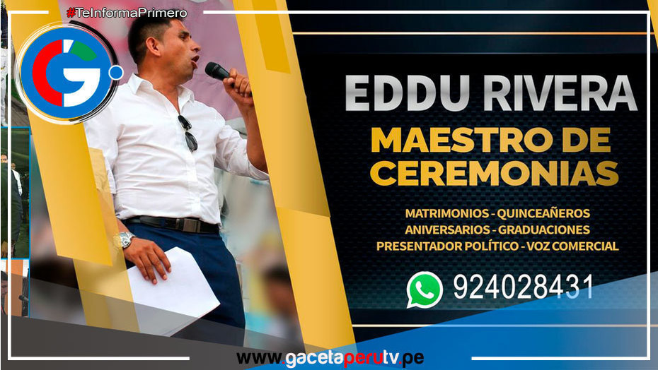Experimentado maestro de ceremonias y experto en relaciones públicas en Lima Norte