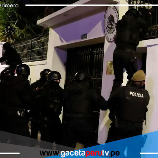 Policía ecuatoriana irrumpe en Embajada mexicana para detener a exvicepresidente Jorge Glas