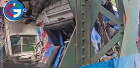 choque de tren contra una locomotora en Argentina