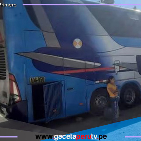 Ómnibus queda varado San Mateo tras falla mecánica