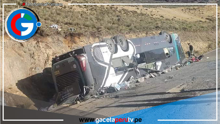 Fatal accidente en ruta Lima - Ayacucho: 13 muertos y 20 heridos en vuelco de ómnibus de Civa