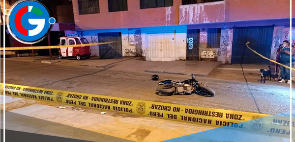 SJL: Un motociclista sobrevivió a un ataque armado