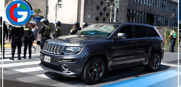 Dina Boluarte llega a la sede de la Fiscalía de la Nación 