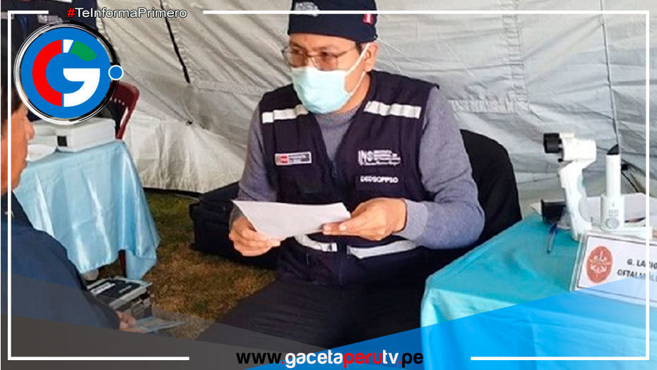Puno: atienden en salud ocular a más de 300 vecinos de Huancané
