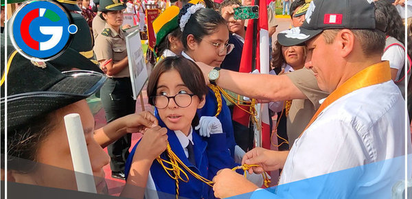 Alcalde Ulises Villegas participó en juramentación de policías escolares y BAPES 2024