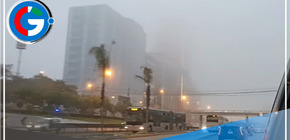 Lima amaneció con neblina densa y temperatura de 16°