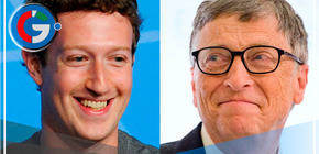 Mark Zuckerberg y Bill Gates celebran juntos el cumpleaños de Zuckerberg