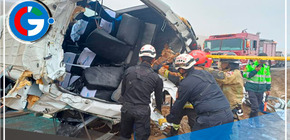 Múltiple choque deja tres fallecidos y 40 heridos en la Variante de Pasamayo