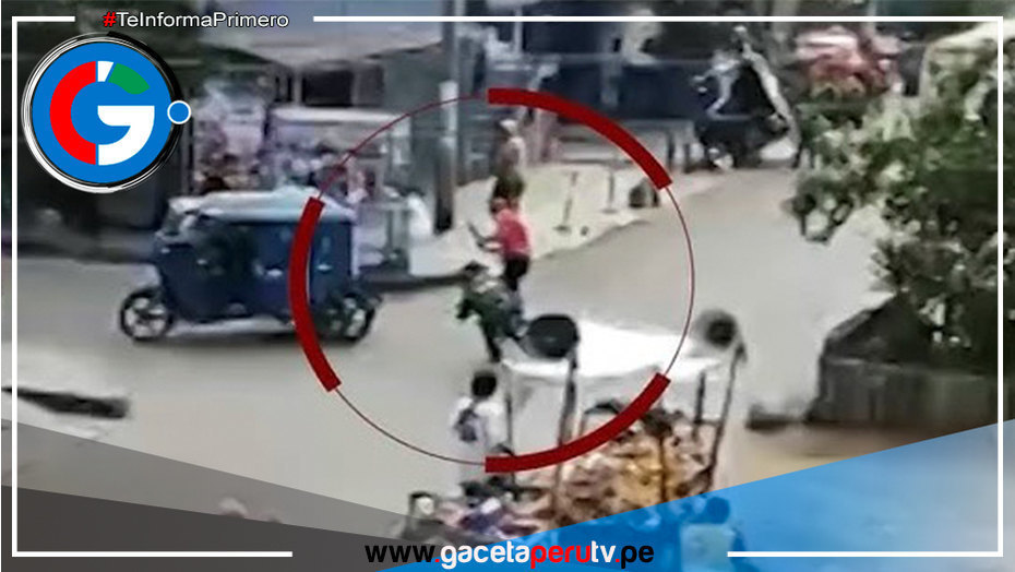 Mototaxistas se enfrentaron a machetazos