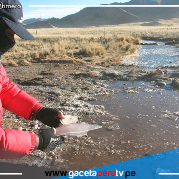 Descenso de la temperatura afectará a 57 provincias de 12 regiones 