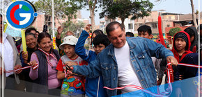 Recuperan 3400 m² de Áreas Verdes en el Parque Santa Rosa