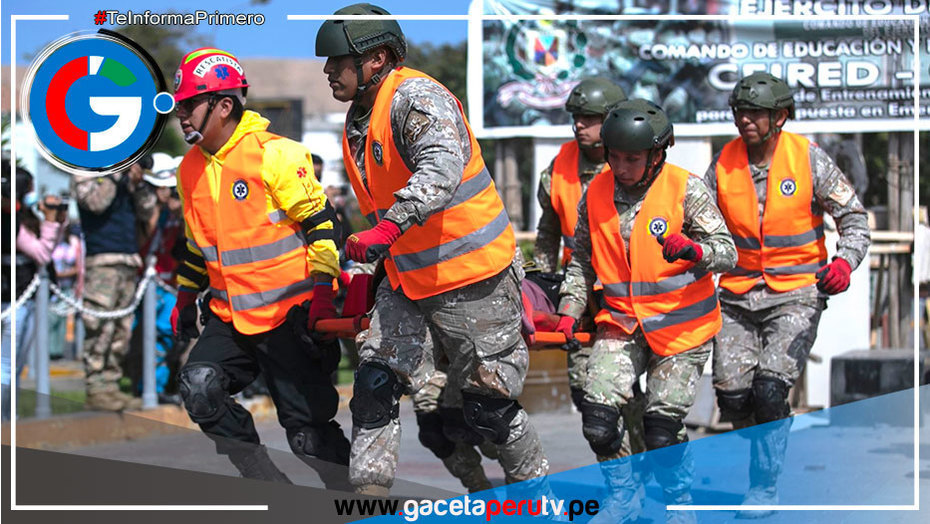 El viernes 31 de mayo será el primer Simulacro Nacional Multipeligro