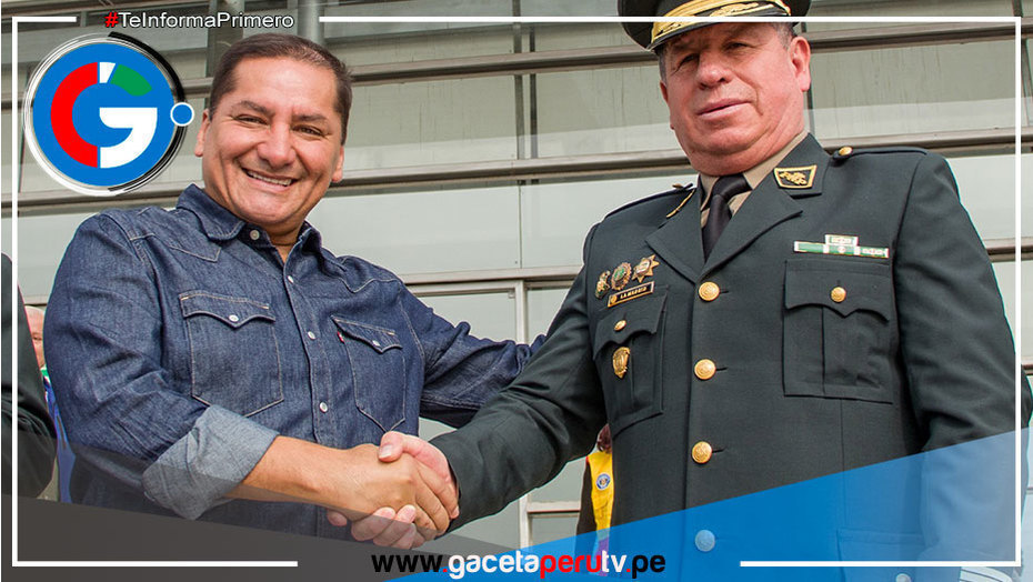 Alcalde de Comas reafirma apoyo a la policía y llama a la unidad contra la delincuencia