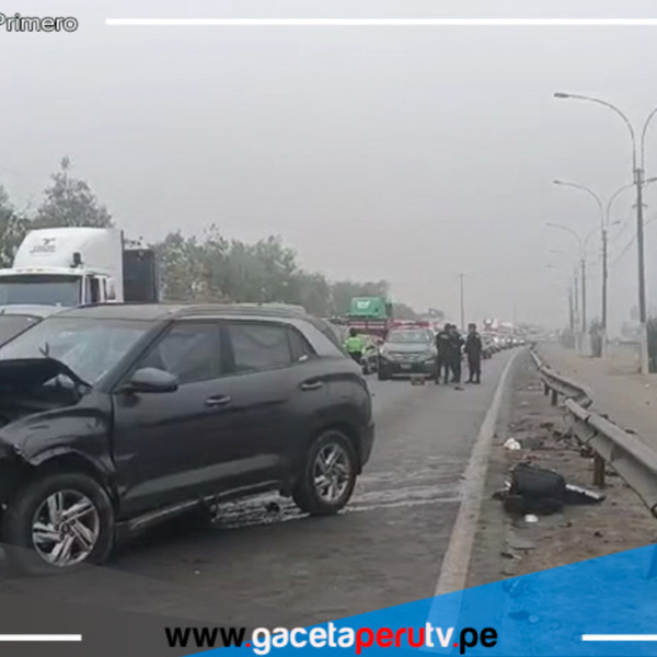 Motociclista muere tras ser impactado por una camioneta