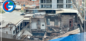 Corte Superior de Lambayeque se desmorona un año después de incendiarse