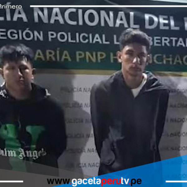 Detienen a hermano de gringasho en Trujillo
