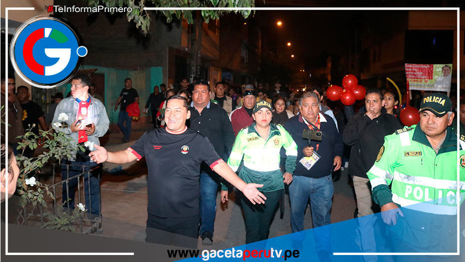 Alcalde de Comas anuncia llegada de mil cámaras con identificador facial