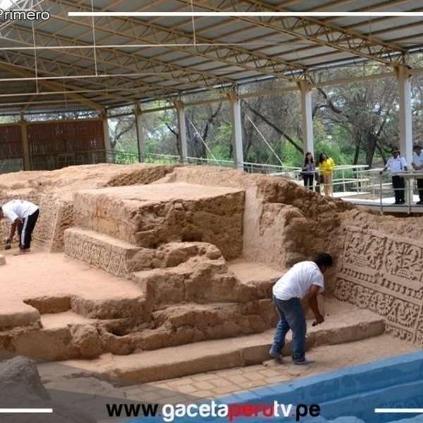Renovación arqueológica en Lambayeque