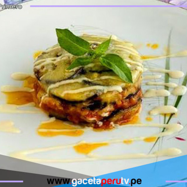 Aprende a preparar esta deliciosa lasaña de berenjena