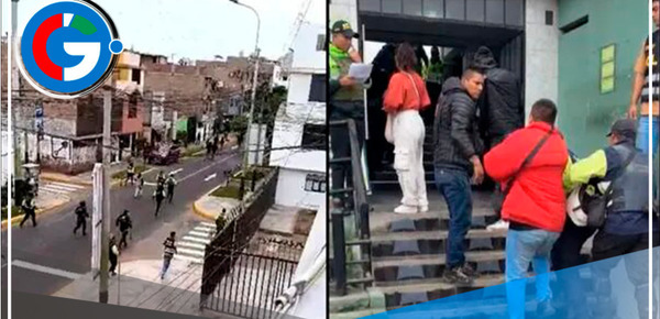 Detienen a mas de 60 personas por intento de desalojo a una familia